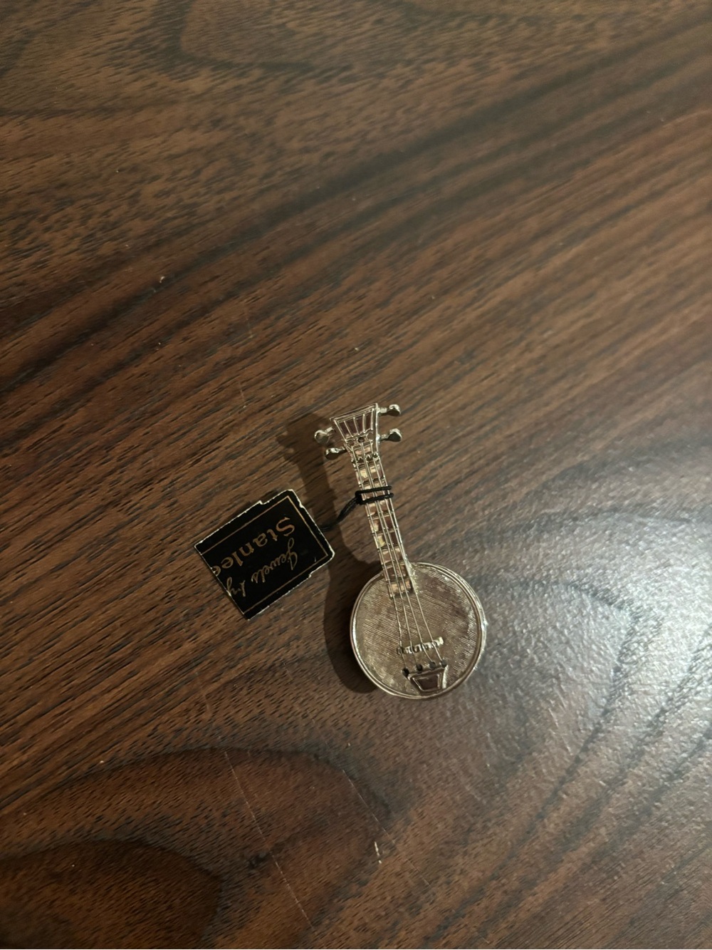 Vintage Jewels By Stanlee Banjo Pin